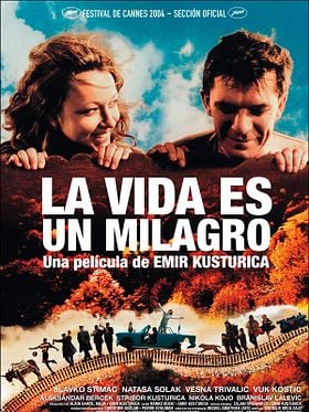 Cartel de La vida es un milagro