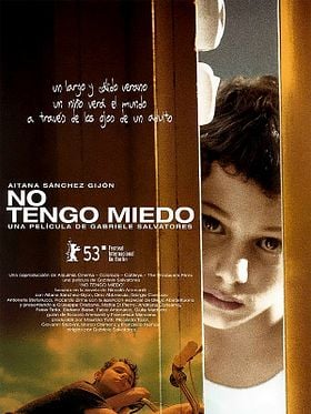 Cartel de No tengo miedo