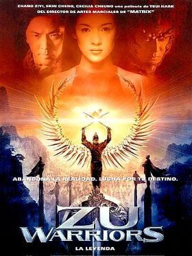 Cartel de Zu Warriors, la leyenda