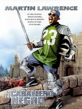 Cartel de El caballero negro