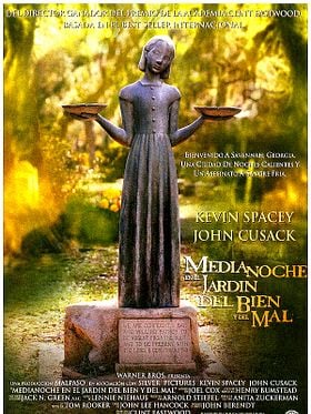 Cartel de Medianoche en el jardín del bien y del mal