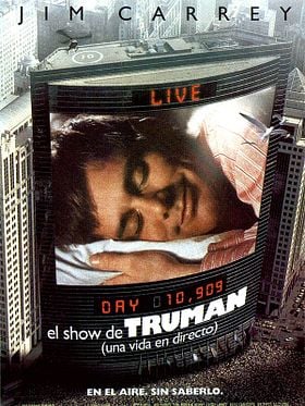 Cartel de El show de Truman (Una vida en directo)