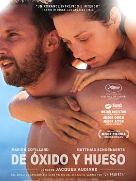 Cartel de De óxido y hueso