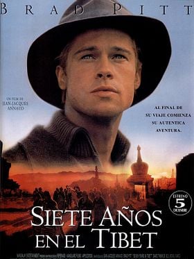 Cartel de Siete años en el Tíbet