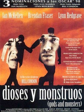 Cartel de Dioses y Monstruos