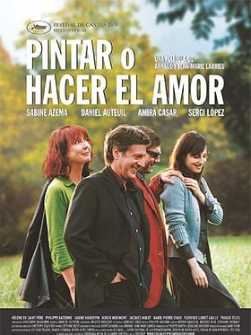 Cartel de Pintar o hacer el amor