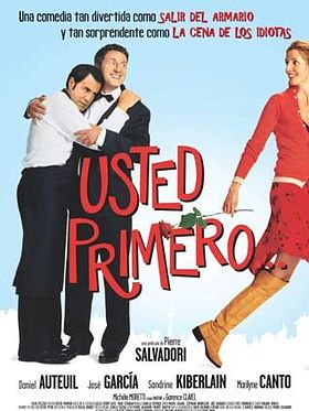 Cartel de Usted primero…