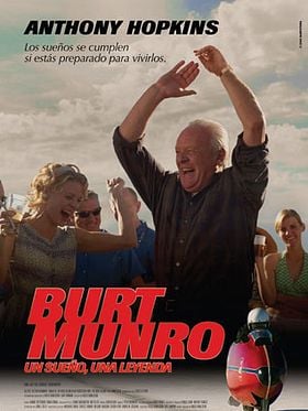 Cartel de Burt Munro: un sueño, una leyenda