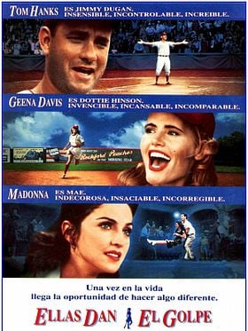 Cartel de Ellas dan el golpe