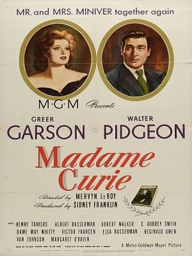 Cartel de Madame Curie