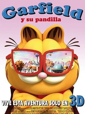 Cartel de Garfield y su pandilla