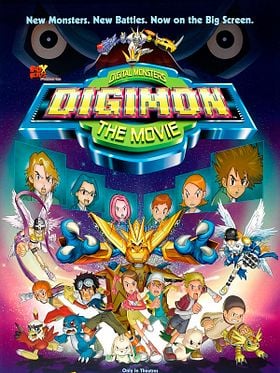 Cartel de Digimon: La película