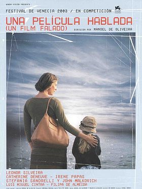 Cartel de Una película hablada