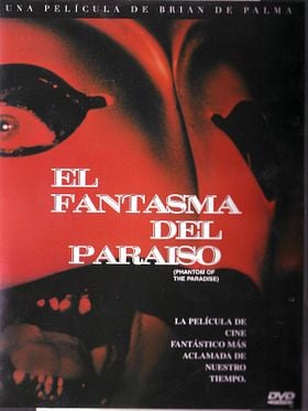 Cartel de El fantasma del paraíso