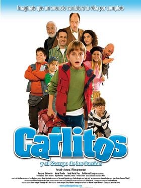 Cartel de Carlitos y el campo de los sueños