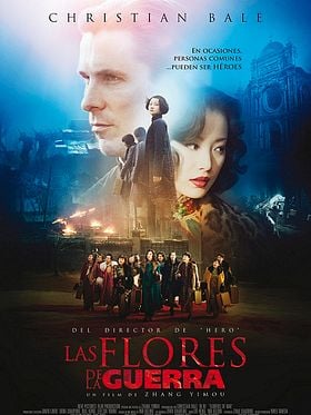Cartel de Las flores de la guerra