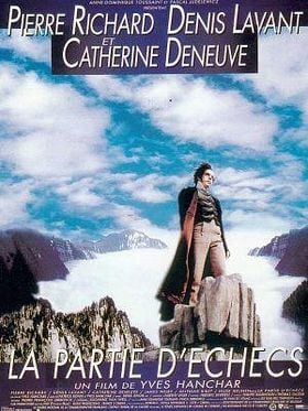 Cartel de La partida de ajedrez