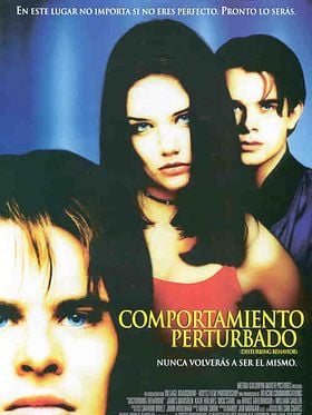 Cartel de Comportamiento perturbado
