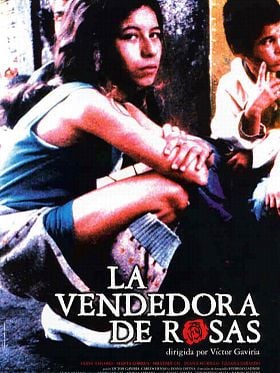 Cartel de La vendedora de rosas