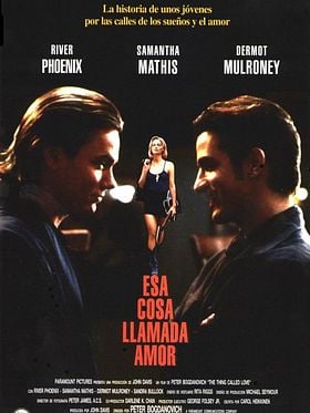 Cartel de Esa cosa llamada amor