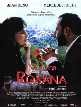 Cartel de Por amor a Rosana