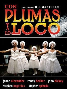 Cartel de Con plumas y a lo loco