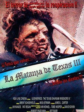 Cartel de La matanza de Texas III