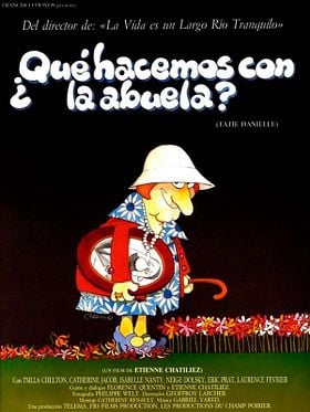 Cartel de ¿Qué hacemos con la abuela?