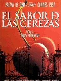 Cartel de El sabor de las cerezas