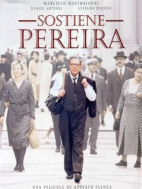 Cartel de Sostiene Pereira