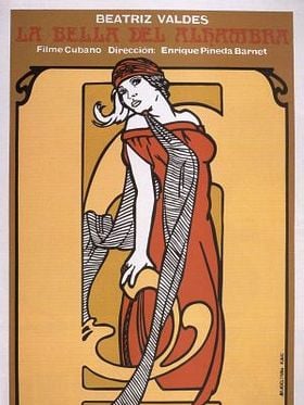 Cartel de La Bella del Alhambra