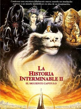 Cartel de La historia interminable II - El siguiente capítulo