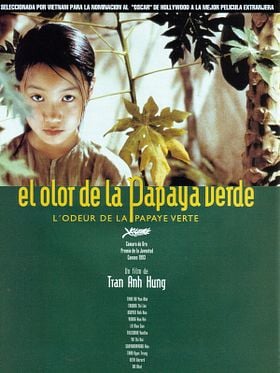 Cartel de El olor de la papaya verde
