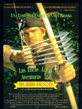 Cartel de Las locas, locas aventuras de Robin Hood