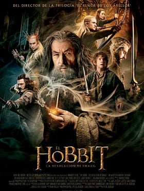 Cartel de El Hobbit: La desolación de Smaug