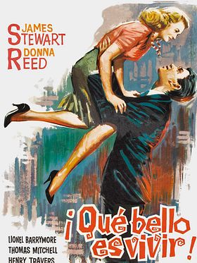 Cartel de ¡Qué bello es vivir!