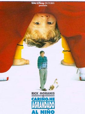 Cartel de Cariño, he agrandado al niño