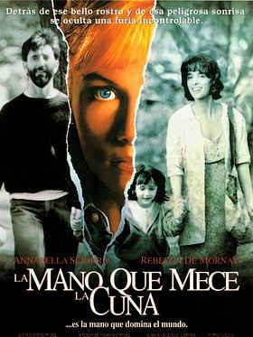 Cartel de La mano que mece la cuna