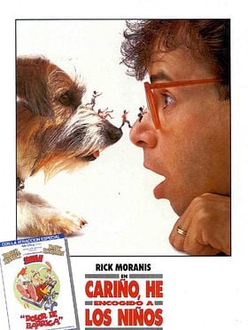 Cartel de Cariño, he encogido a los niños