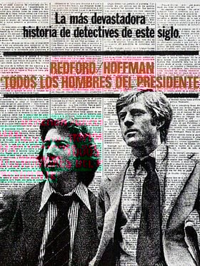 Cartel de Todos los hombres del presidente