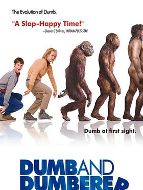 Cartel de Dos tontos muy tontos. Cuando Harry encontró a Lloyd