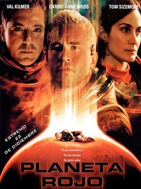 Cartel de Planeta Rojo