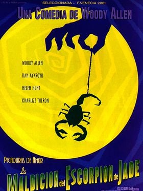 Cartel de La maldición del Escorpión de Jade