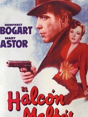 Cartel de El halcón maltés