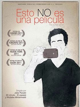 Cartel de Esto no es una película