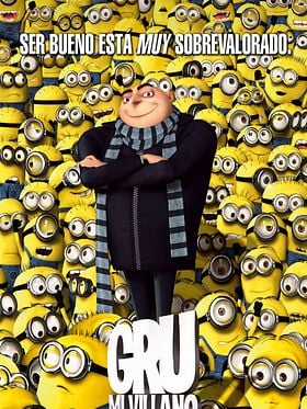 Cartel de Gru, mi villano favorito