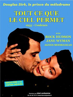 Cartel de Sólo el cielo lo sabe