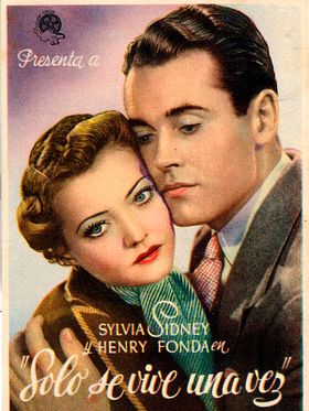 Cartel de Sólo se vive una vez