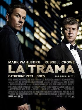 Cartel de La trama (Broken city)