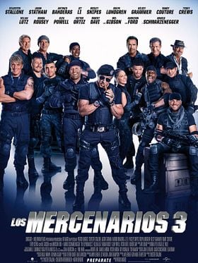 Cartel de Los mercenarios 3
